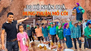 Không Tin Nổihưng-Thuận Mồ Côi Cha Mẹhội Tụ 30 Hộ Nghèo Nhận Quà Khủng Từ Mtq Tại Nền Nhà Mới