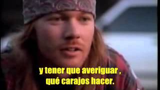 Concepto estranged, Axl.  (trilogia Don't Cry, November Rain, Estranged.)