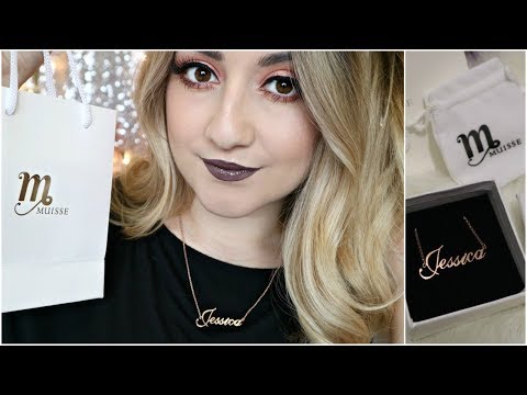PERSONALISED NAME NECKLACE REVIEW | MUISSE