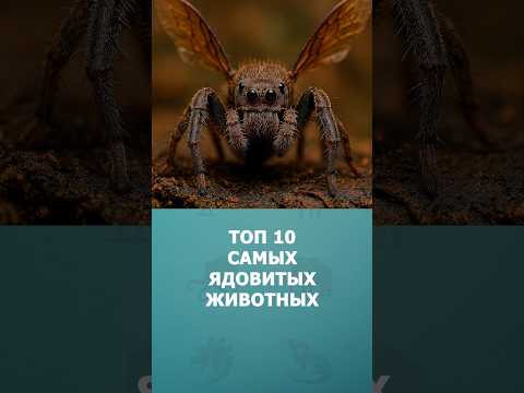 Топ 10 самых ядовитых животных #топ10 #шортс #животные #комарик #природа