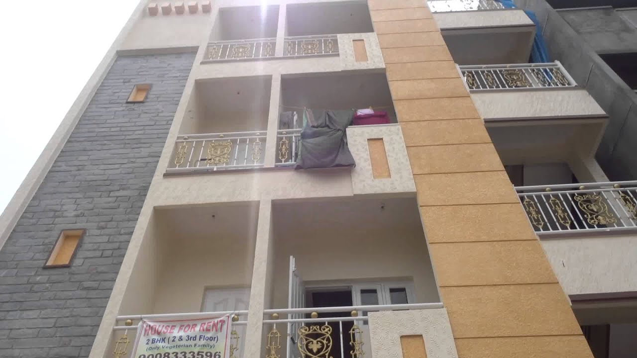 Elevation 2BHK House for Rent 12K in Ullal Main Road, Bangalore Refind33591 YouTube