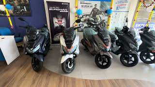 New Launched 2026 Burgman 125 All Colours Detailed Review 