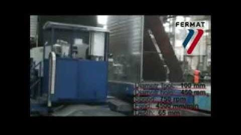 FERMAT Desková horizontální vyvrtávačka WRF 130 CNC - vrtání a frézování otvorů