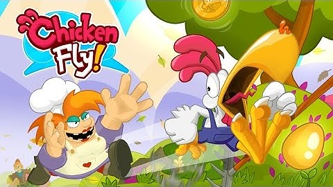 Chicken Fly! - Official promo/trailer (Android, iOS, Facebook arcade game)