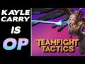 Quick - SPAM KAYLE CARRY BEFORE THEY DELETE HER! | TFT Teamfight Tactics Patch 10.11