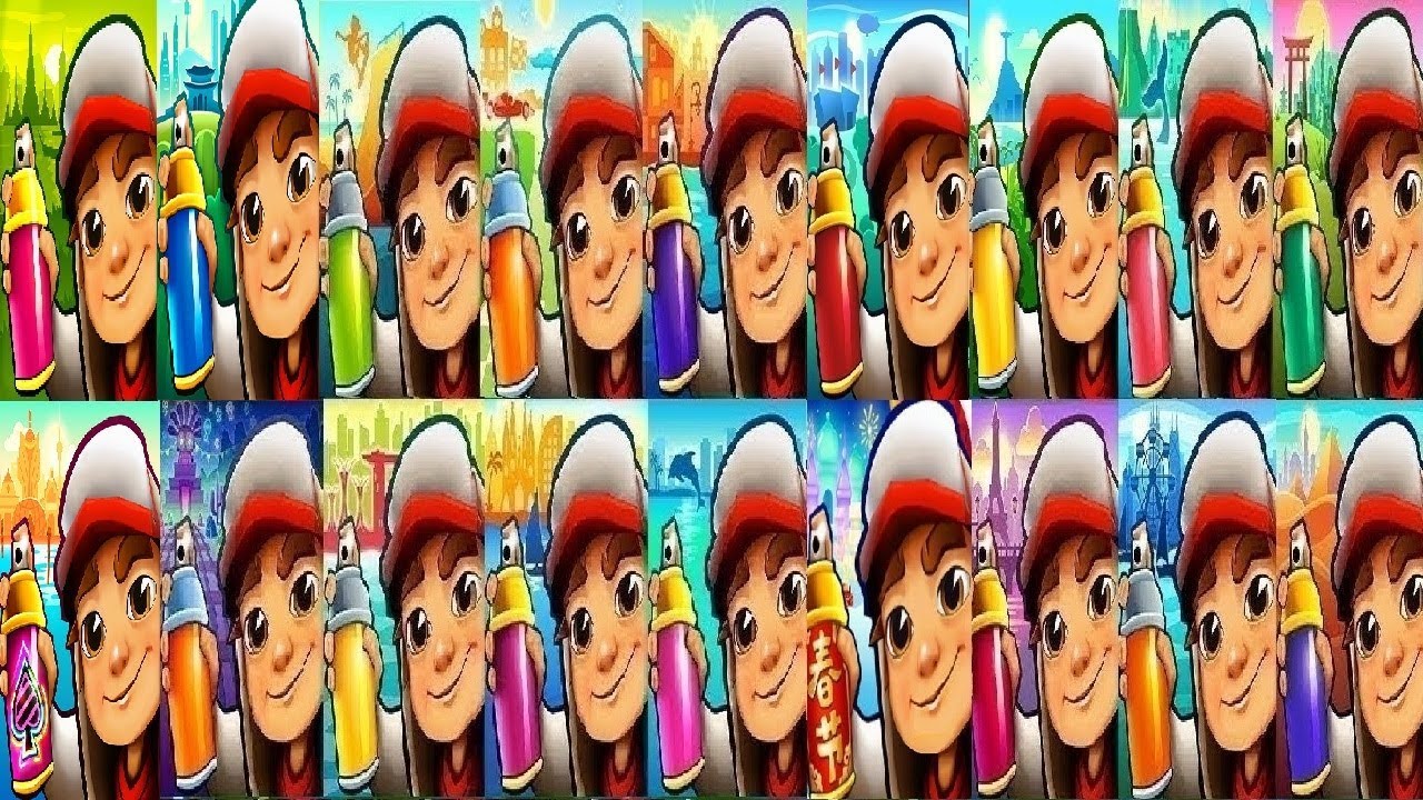 Subway Surfers SEOUL VS  Bangkok  Zurich San Francisco Venice Atlanta  chinese version Rio London