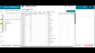 Stem and leaf plot (2.2)