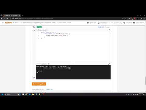 CSE110 Assignment 1 - How to use zyLabs