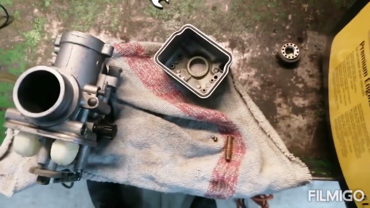 Husqvarna TE 410 Dellorto karburátor gyorsító javítás.