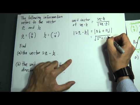Spm Form 5 Add Maths Vector Paper 2 Youtube