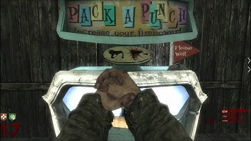 CoD WaW - Custom Maps - Ep. 14 - Pt. 2 - nazi_zombie_der_Flur - The hallway of doom!!