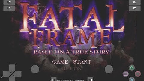 Play ps2! New test : Fatal Frame [SLUS-20388] ANDROID