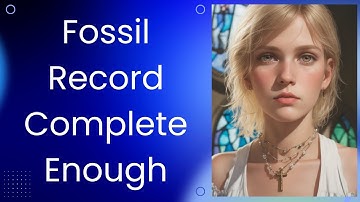 The Fossil Record is complete enough to confirm Sudden Jumps (Discontinuities).