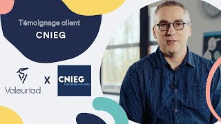 Valeuriad Accompagne La Cnieg Dans La Réalisation Du Son Système Dinformation Coeur De Métier