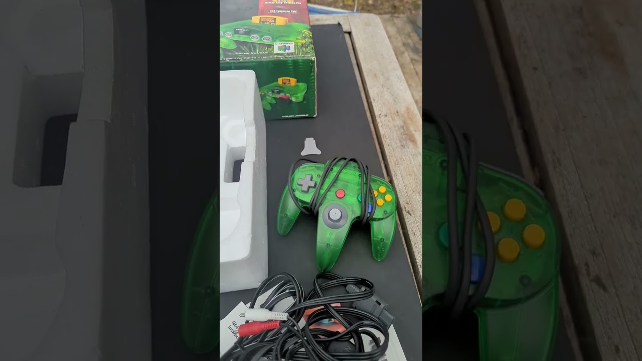 “Rare Donkey Kong 64 Console Set Found on eBay – Perfect for Video Game Collectors!” #retrogaming #eBayfinds #collectibles #limitededition “Rare Donkey Kong 64 Console Set Found on eBay – Perfect for Video Game Collectors!” #retrogaming #eBayfinds #collectibles #limitededition