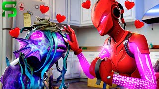 Bogstick Falls in LOVE with Phantom Meowscles VAMPIRE GIRLFRIEND.... Fortnite