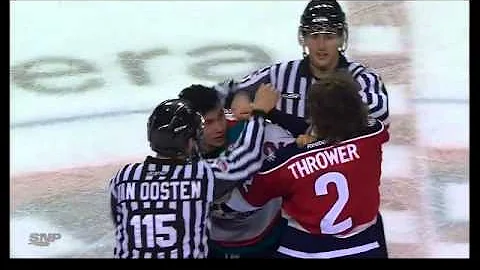 Josh Thrower vs Tyrell Goulbourne Mar 28, 2014