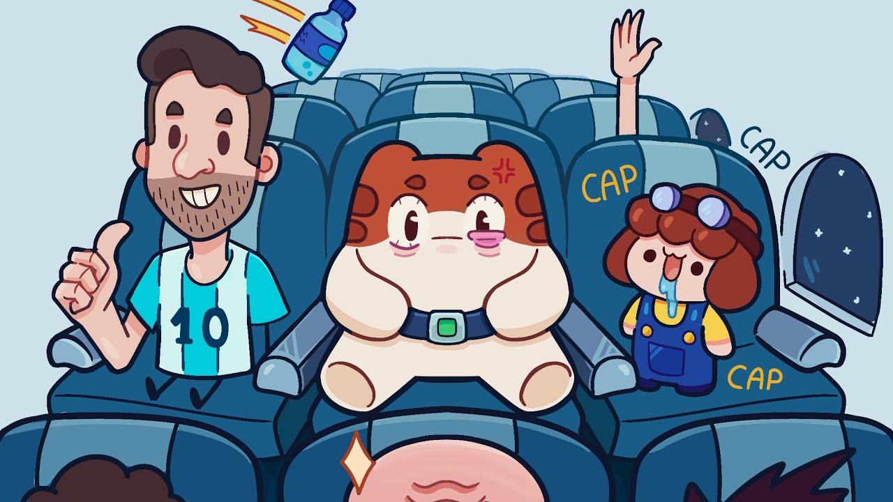 😓Me ROBARON en un AVION✈️