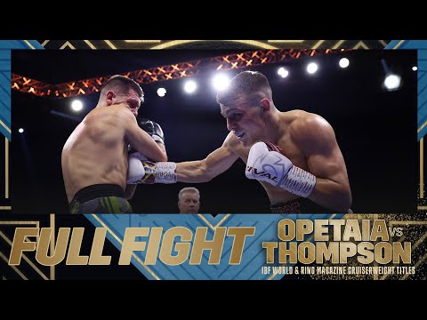 George liddard vs peter kramer: full fight (opetaia vs thompson undercard)