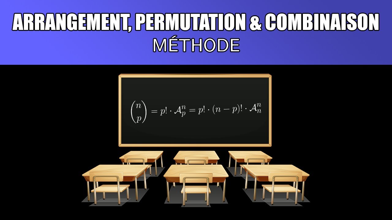 Différencier arrangement, permutation et combinaison: exercice d'application