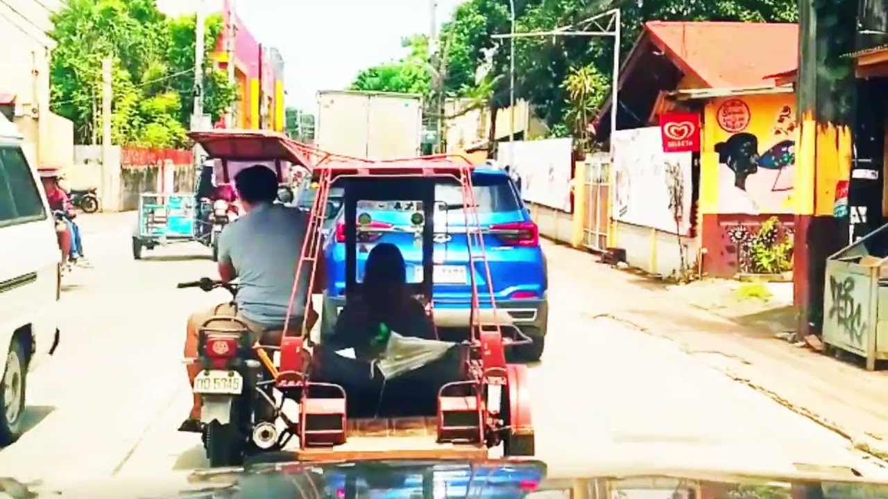 Buri Road Going to Lacson street Barangay Mandalagan Bacolod City Philippines.