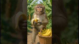 Monyet Makan Pisang Enak