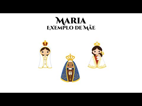 MARIA - DIA DAS MÃES | DESENHOS BÍBLICOS | CATEQUESE