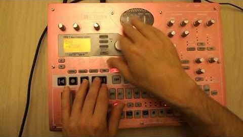 electribe esx turntable effects 101  (+my new bguitar!)