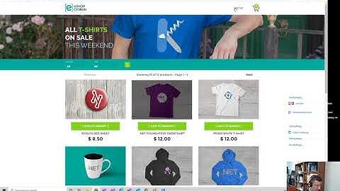 Working on ASP.NET Core APIs and Blazor: eShopOnWeb