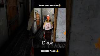 MR MEET GRANNY SEWER ESCAPE 🤯 #granny #games #horror #video #shorts