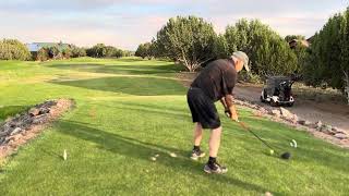 Golfing with my father at Juniper Ridge, Snowflake, Arizona (Front 9)