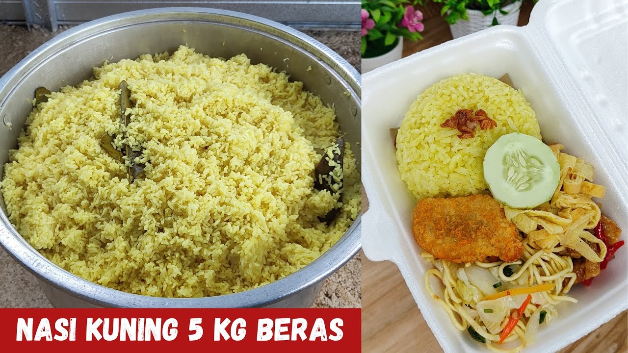 Resep Nasi Kuning 5 kg Beras Resep Nasi Kuning 5 kg Beras