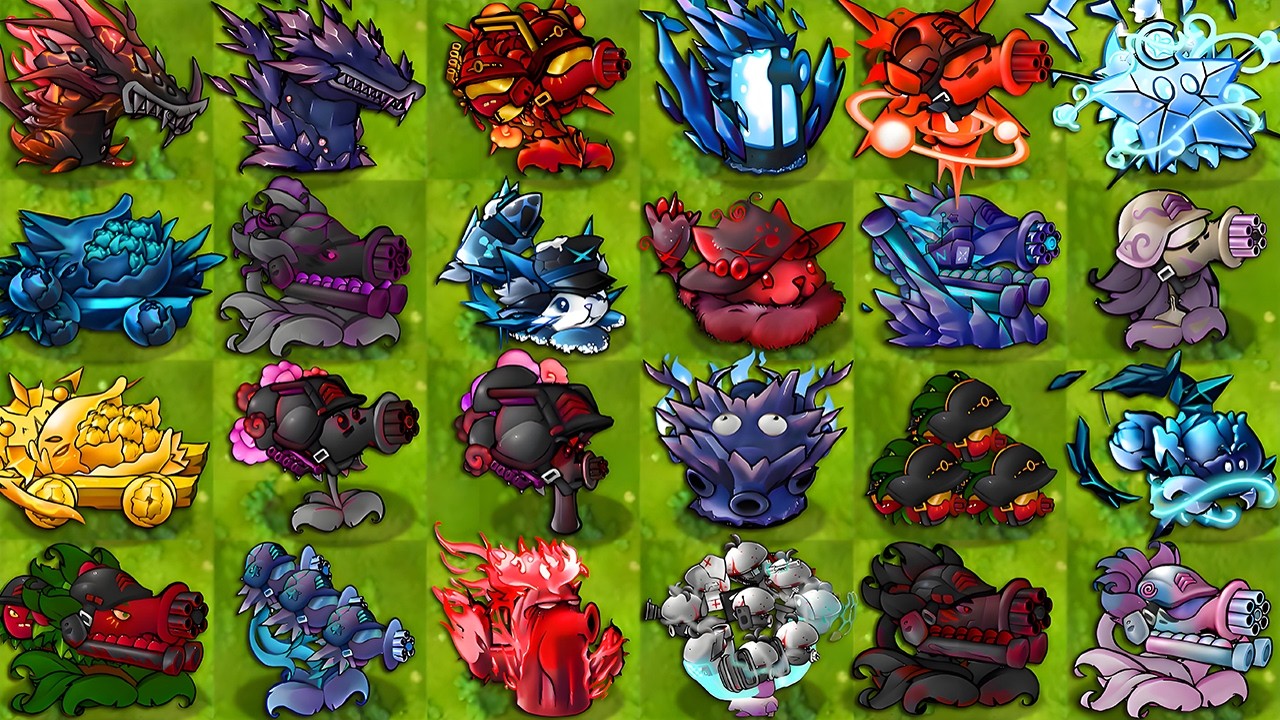 PVZ 1 Fusion 3.4 Challenge - All Ultimate Plants Fusion x3 vs Obsidian Gargantuar - Who Will Win?