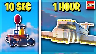 Building an Aircraft in 10 Seconds vs 1 Hour!