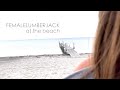 Femalelumberjack at the beach 4kr