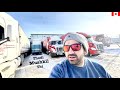 Not Easy To REVERSE This LOADED TRUCK | Dubai Truck Driver In Canada