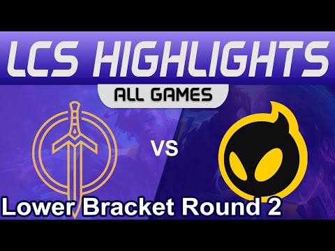GG vs DIG ALL GAMES Highlights LCS Playoffs 2023 Lower Bracket Round 2 Golden Guardians vs Dignitas