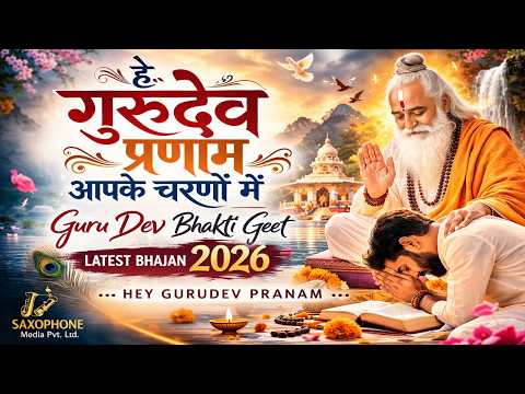 बहुत ही प्यारा गुरुदेव भजन Hey Gurudev Pranam हे गुरुदेव प्रणाम आपके चरणों में