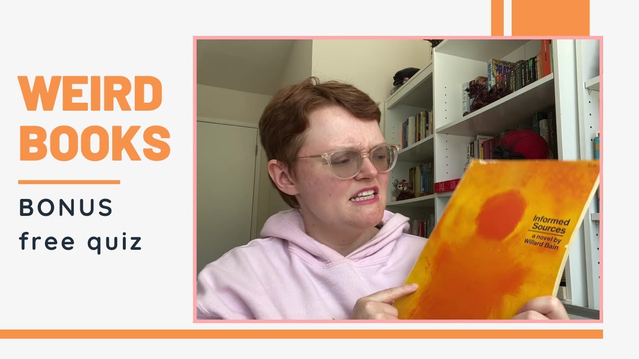 Weird Book Recommendations Weird Book Recommendations