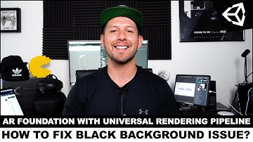 How To Fix Black Screen Issue When Using AR Foundation And Universal Rendering Pipeline in Unity?