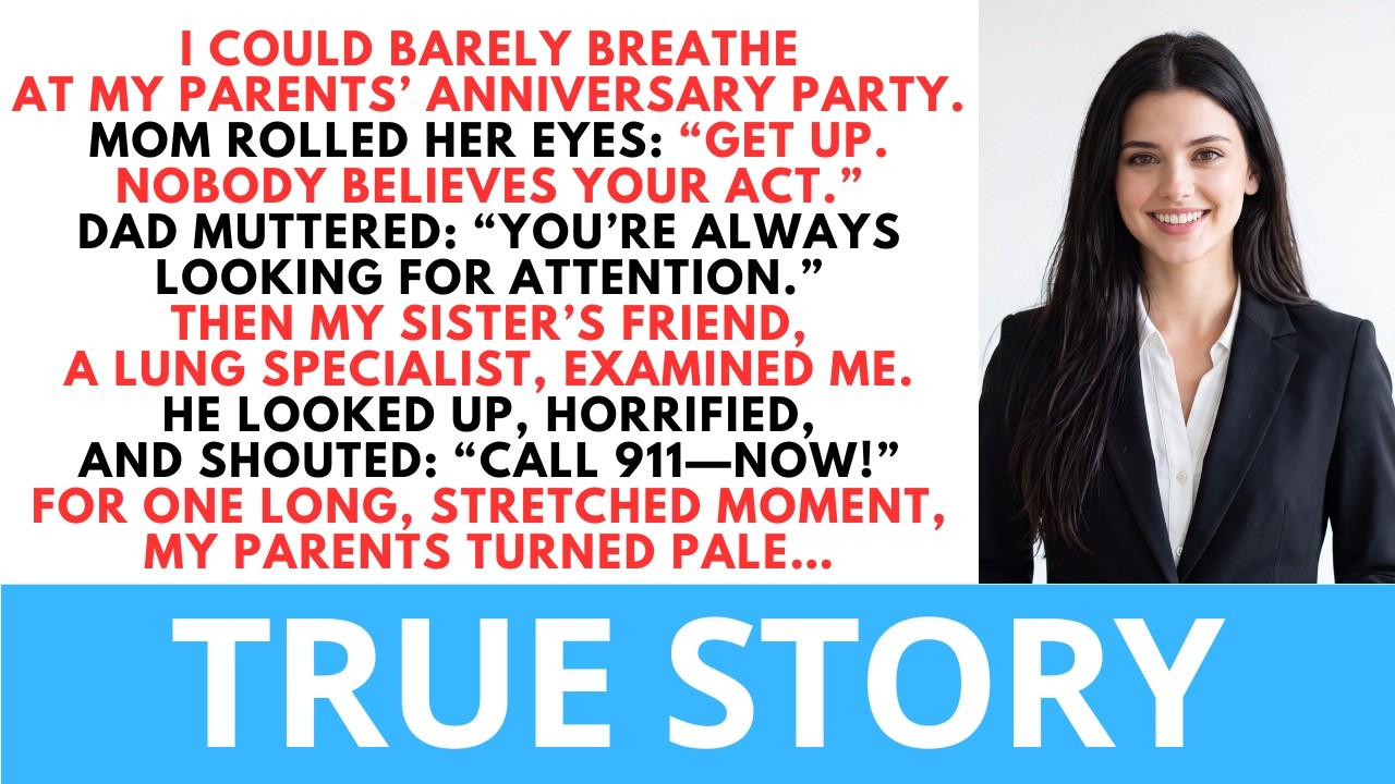 My Mom Called My Breathing Emergency “Just An Act”—They Turned Pale Shocked Look...| Fluffy Revenge