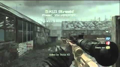MOST INSANE COD4 KILLFEED!
