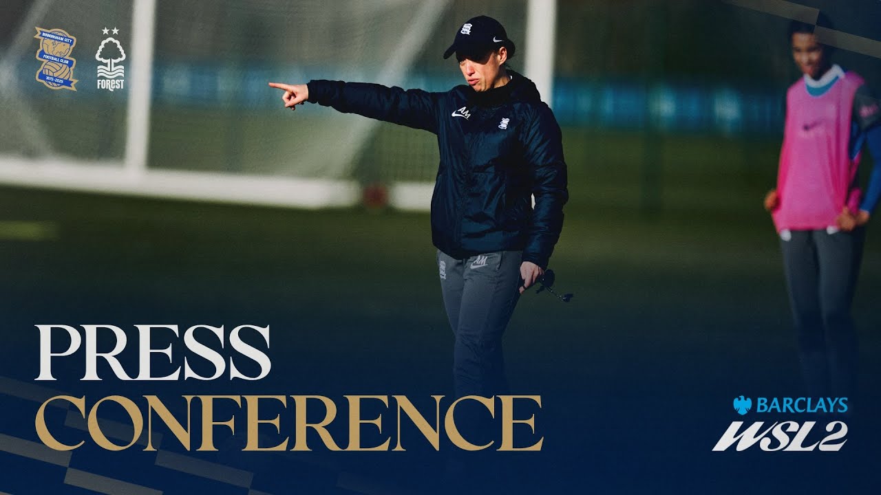 Press Conference | Amy Merricks | Birmingham City Women v Nottingham ...