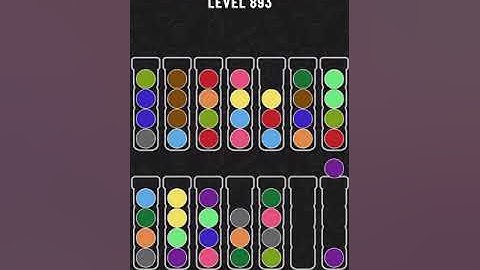 【Ball Sort Puzzle】Level.893