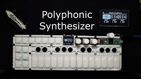 Polyphonic Subtractive Synthesizer on Teensy 4.1