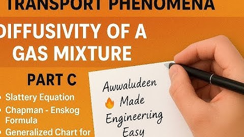 Transport phenomena | part C