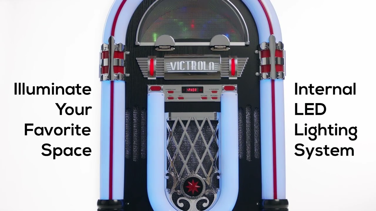 Victrola Mayfield Full-Size Jukebox video thumbnail
