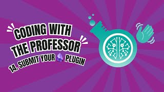 14. Submitting Your Plugin