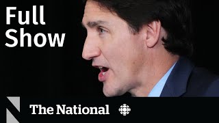 CBC News: The National | Justin Trudeau testimony, Flu cases rising, Fees for online returns screenshot 5