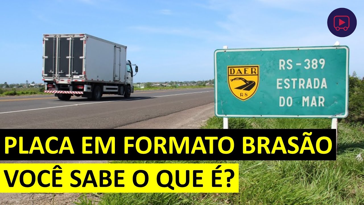 Que placas tem o nome de BRASÃO? - YouTube